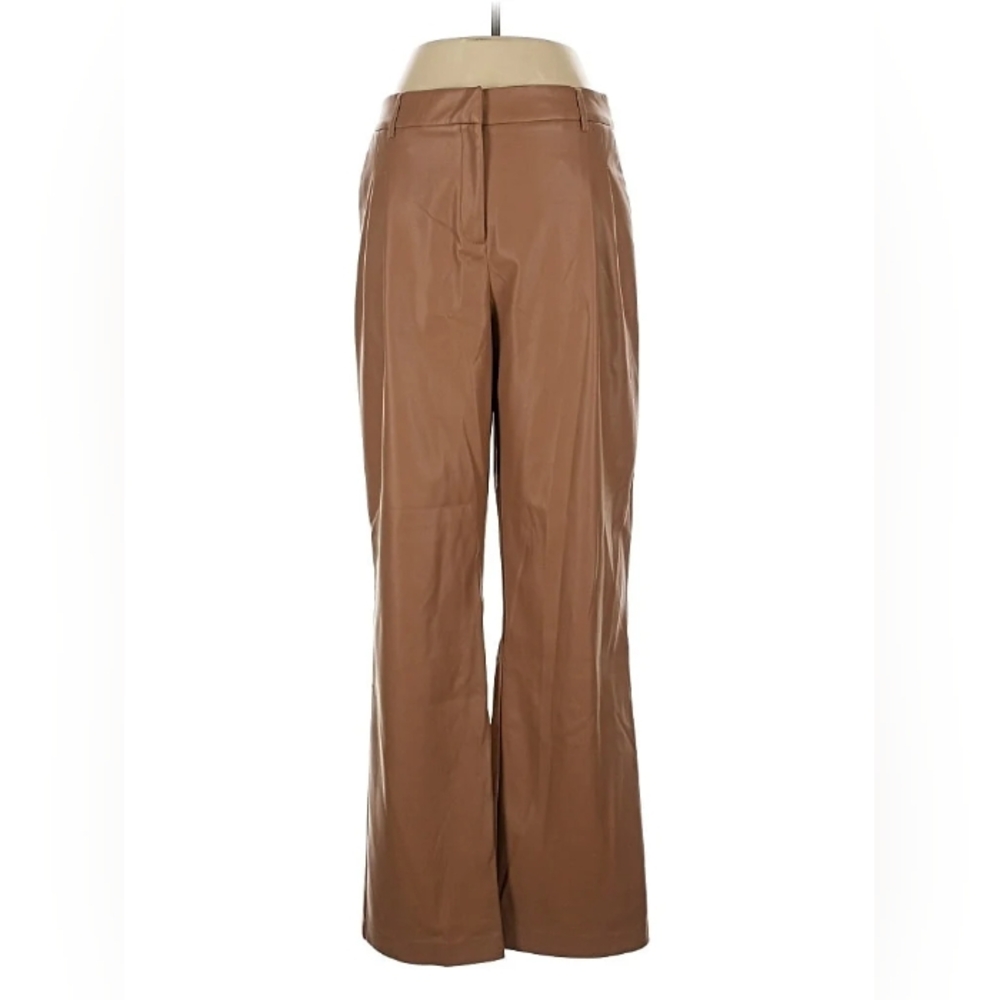 House of Harlow 1960 Brown  Tan Wide Leg Pants Womwn's Size 2 Business Casual